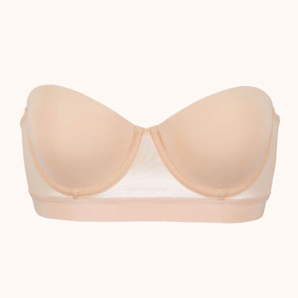 Lively Smooth Strapless Bra in Toasted Almond, 36C